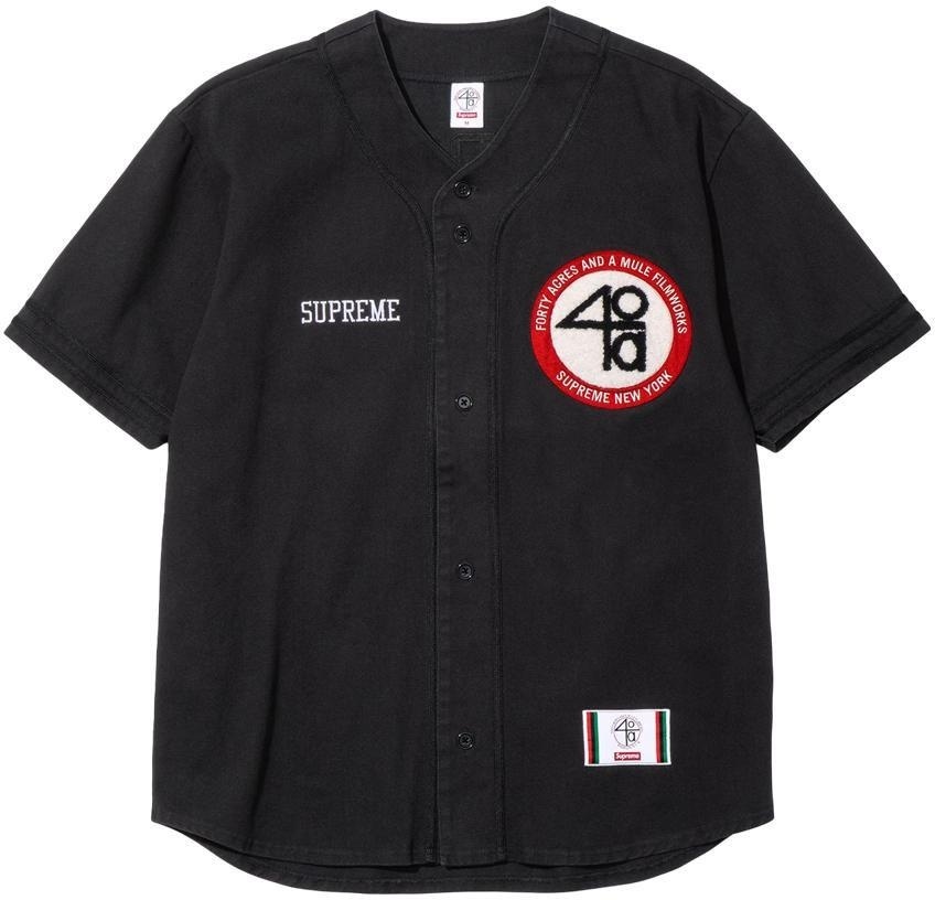 Supreme/40 Acres Twill Baseball Jersey view 7